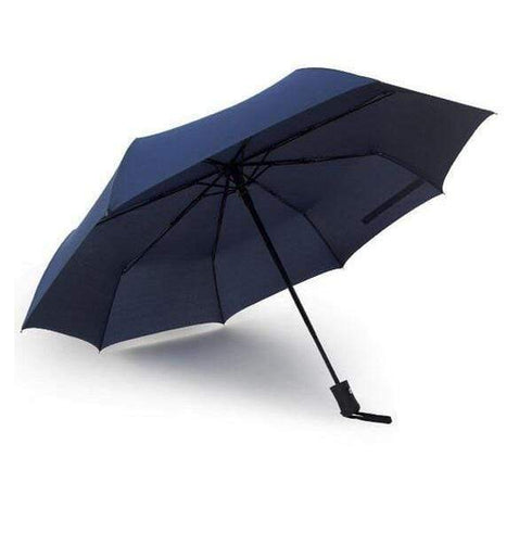 AussieSuperStore Homeware Supplies Travel Umbrella Windproof Reinforced Canopy Ergonomic Handle Auto Open/Close - Blue Travel Umbrella Windproof Reinforced Canopy Handle Auto Open/Close CBAUTOUMBRELLABLU